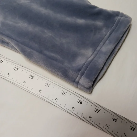UGG Belden Velour Lounge SET Hoodie & Joggers Dusty Blue XS 2-Piece - Picture 13 of 16